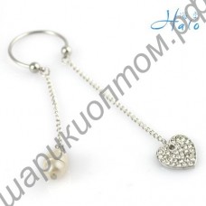 Колечко для сосков Pearl Nipple Ring